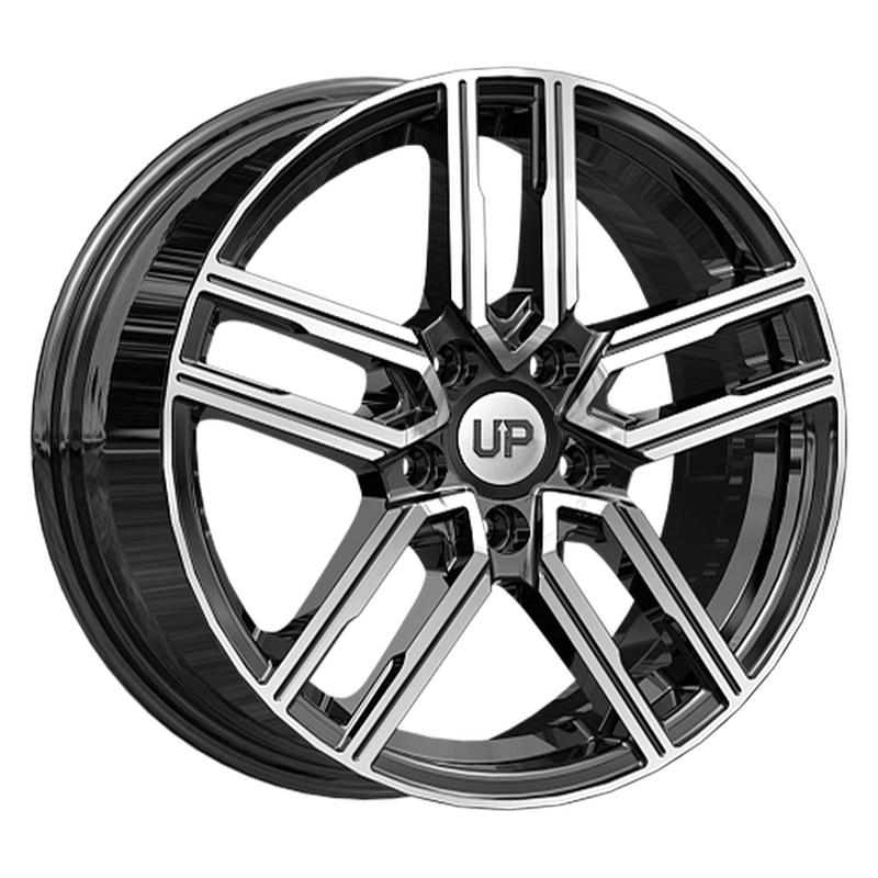 Литой диск Wheels UP Up113 New Diamond 6.5x16 5x105 DIA56,6  ET38  Черный