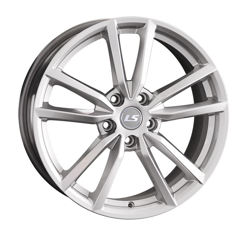 Литой диск LS 1309 8x18 5x114.3 DIA67,1  ET45  Серебристый