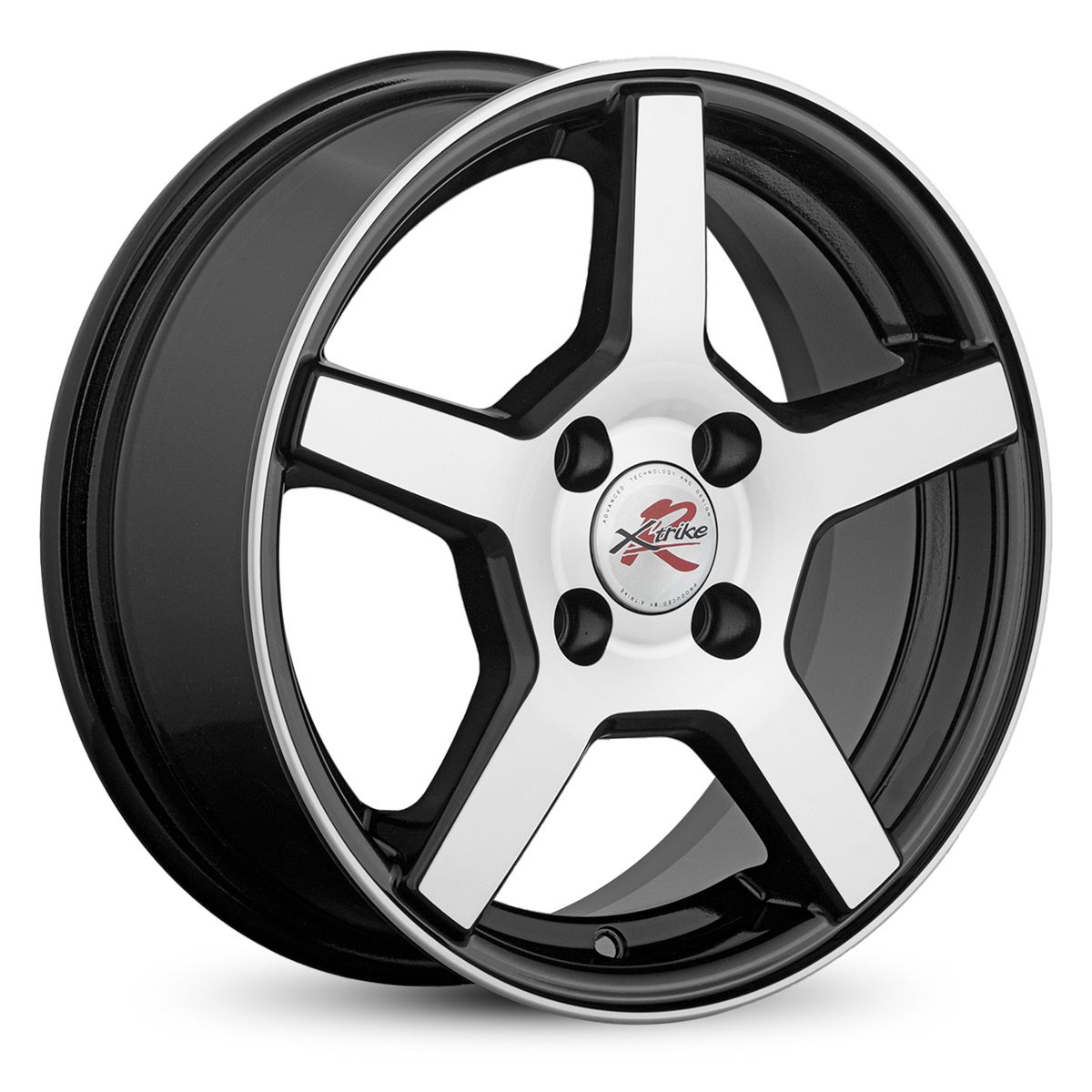 Литой диск XtrikeRST R024 5,5x14 4x98 DIA58,6  ET33  BK/FP