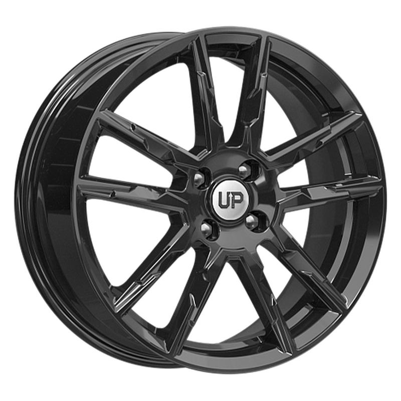 Литой диск Wheels UP Up107 New Black 6.5x17 4x100 DIA60,1  ET41  Черный