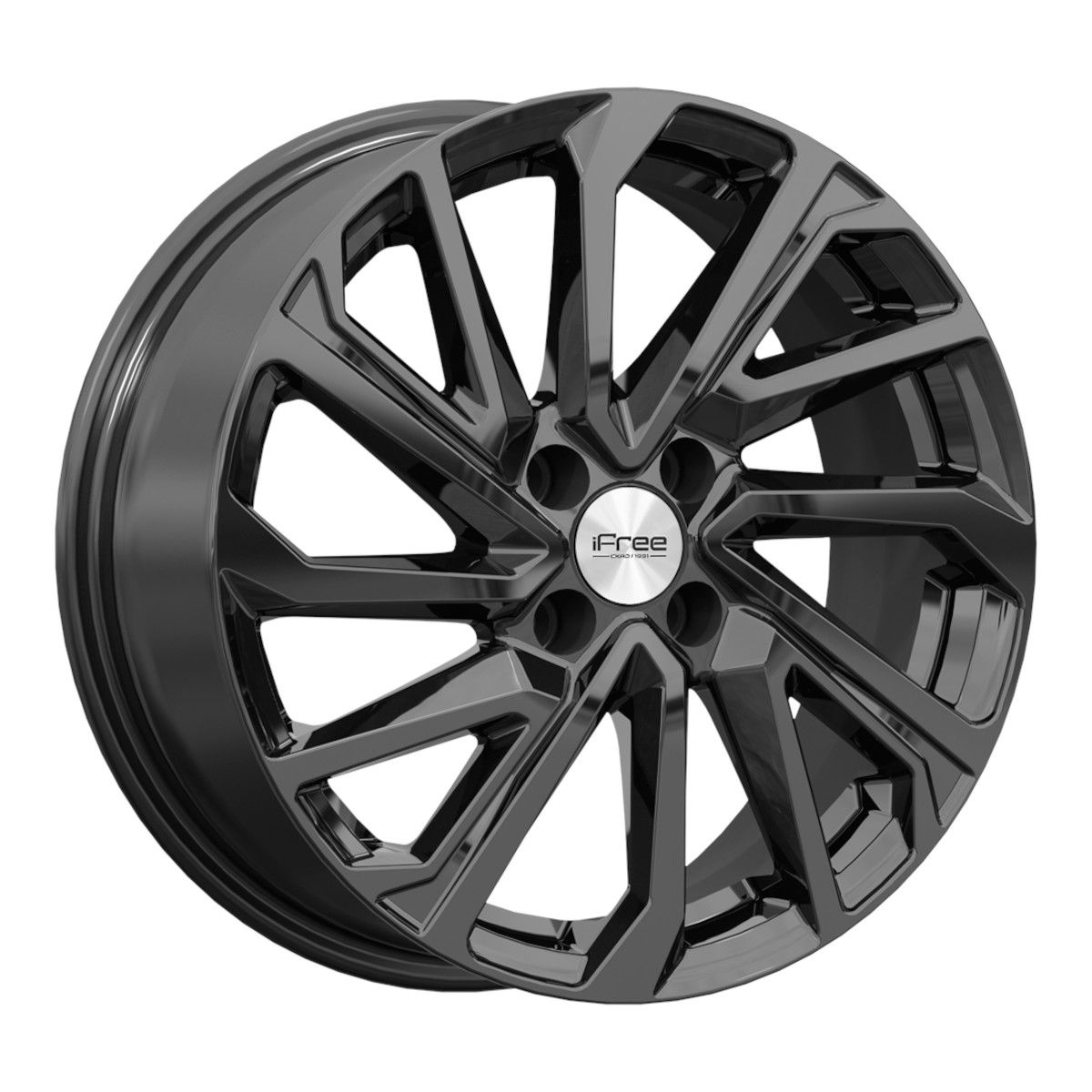 Литой диск iFree Original Неом (КС1172) 6,5x16 4x100 DIA60,1  ET45  Черный