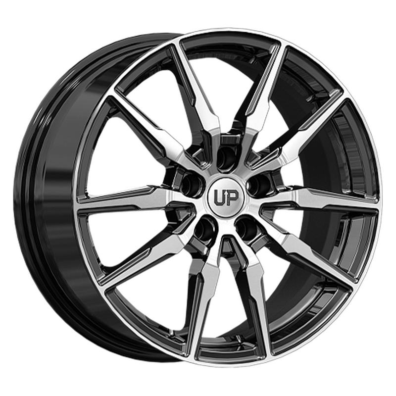 Литой диск Wheels UP Up121 New Diamond 7.0x17 5x110 DIA65,1  ET39  Черный