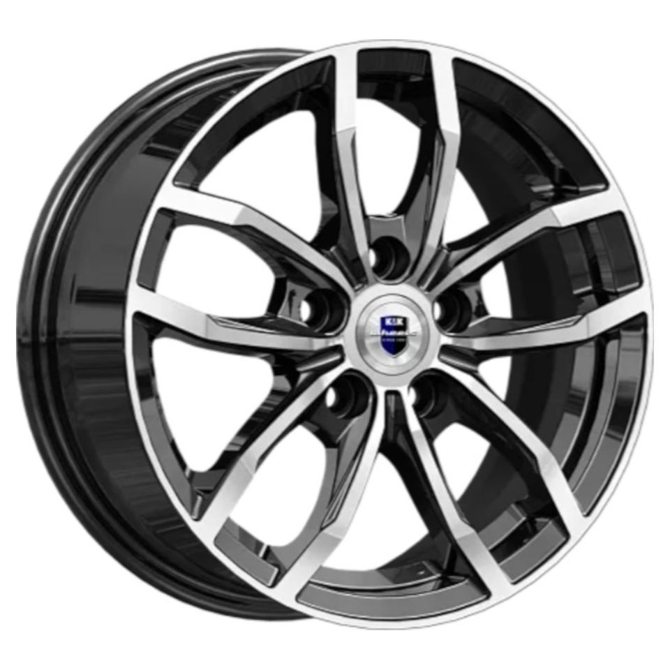 Литой диск K&K Фрост (КС1048) 6,50x15 5x112 DIA57,1  ET43  Алмаз черный
