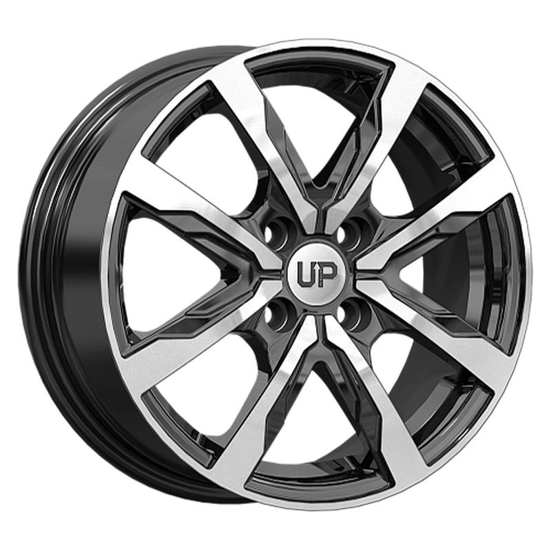 Литой диск Wheels UP Up122 New Diamond 6.0x15 4x98 DIA58,5  ET35  Черный