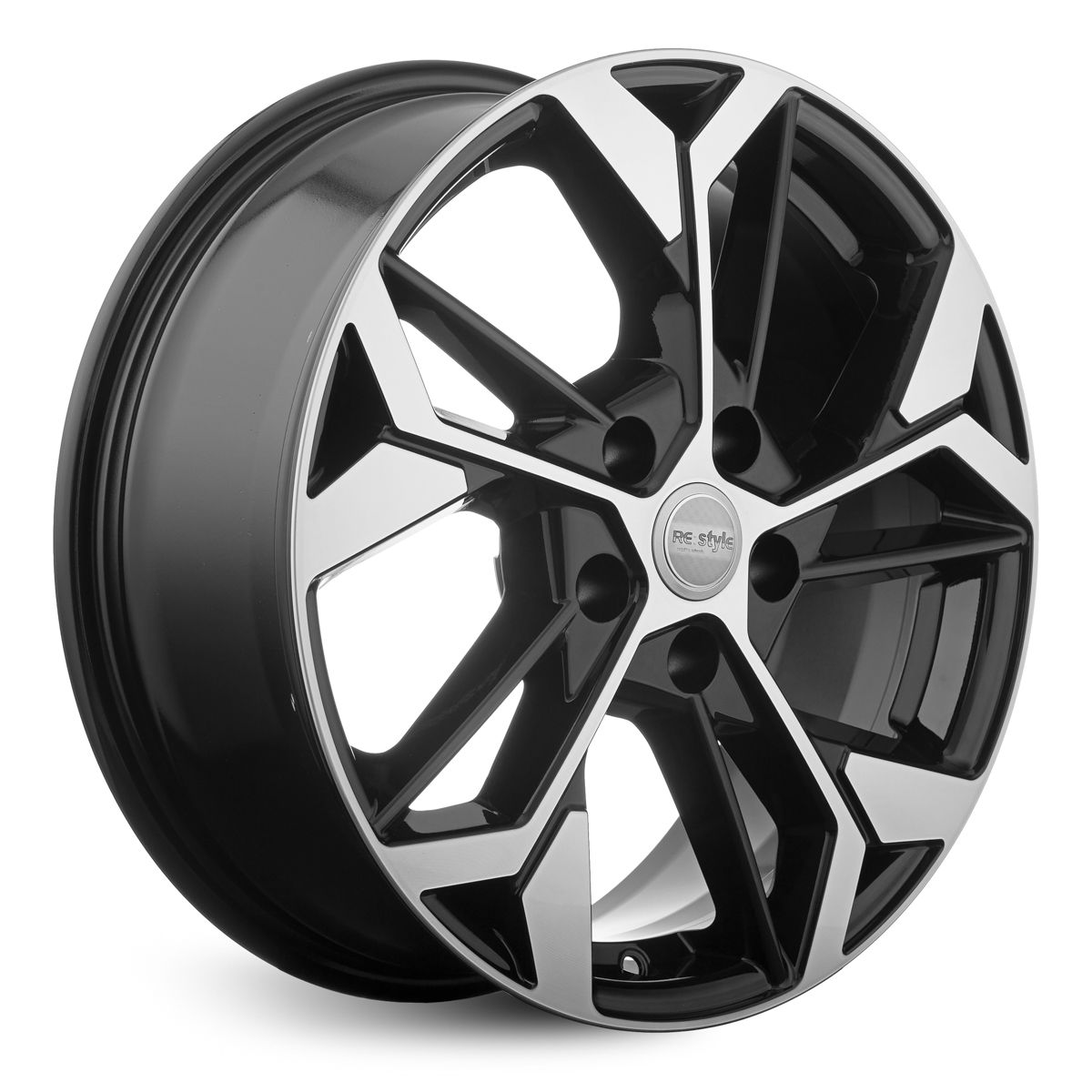 Литой диск iFree Original КС1062 6,5x17 5x112 DIA57,1  ET38  алмаз чёрный