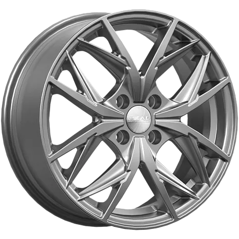 Литой диск SKAD Асти Графит 6.5x16 4x100 DIA60,1  ET50  Графитовый