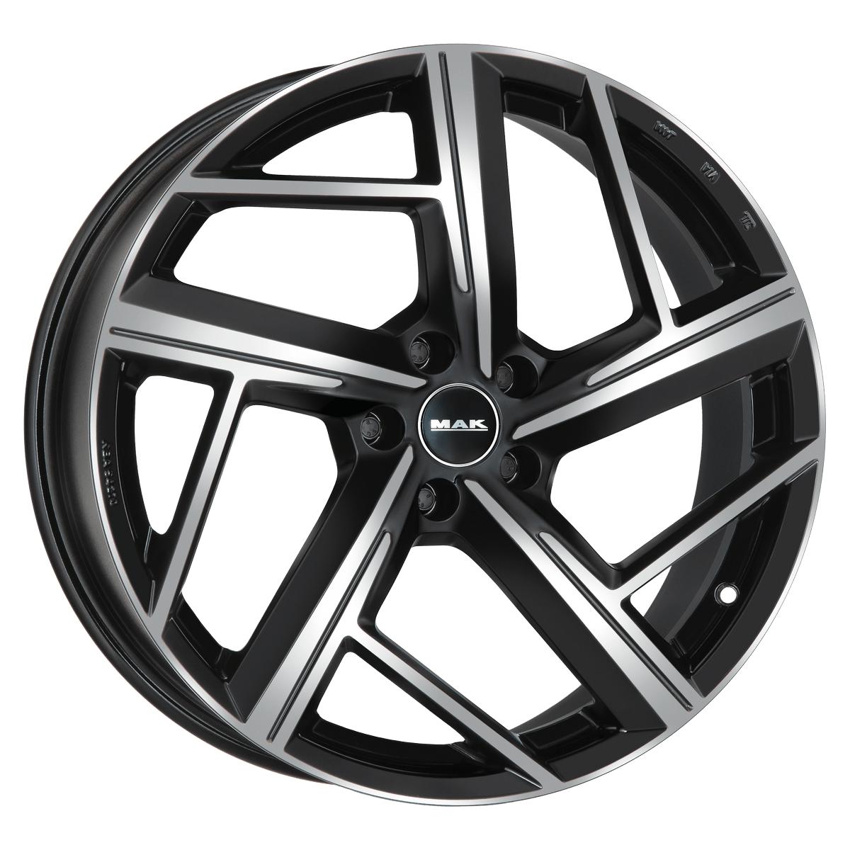 Литой диск MAK Qvattro 9,0x20 5x112 DIA66,45  ET30  Black Mirror