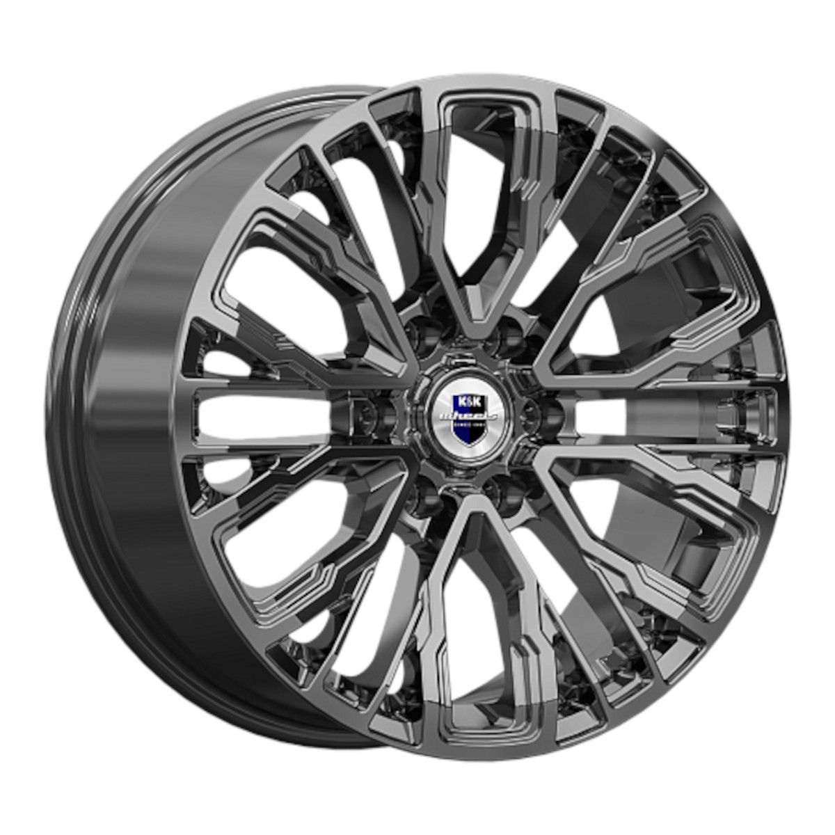 Литой диск КиК Кортес (КС1102) 8,5x19 6x139.7 DIA75,1  ET42  Кварц