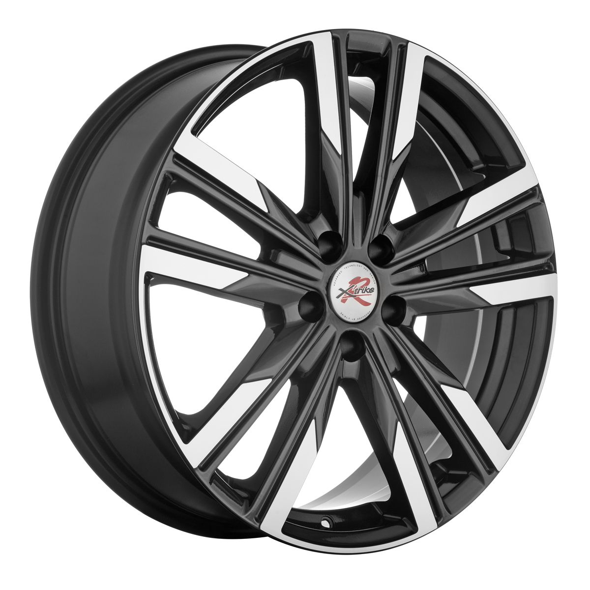 Литой диск XtrikeRST R089 7,0x19 5x108 DIA60,1  ET33  BK/FP