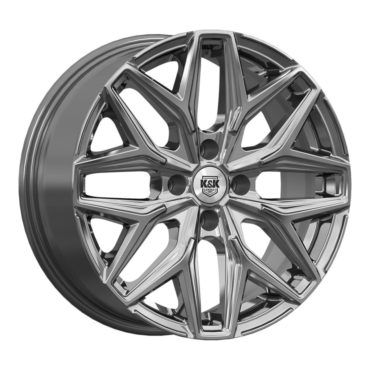 Литой диск КиК Ариус (КС1187) 7,0x17 5x108 DIA60,1  ET33  Кварц