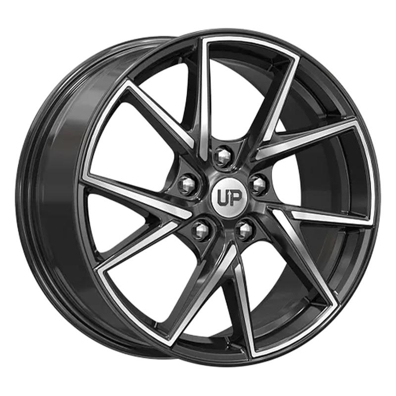 Литой диск Wheels UP Up105 New Diamond 7.0x17 5x114.3 DIA67,1  ET40  Черный
