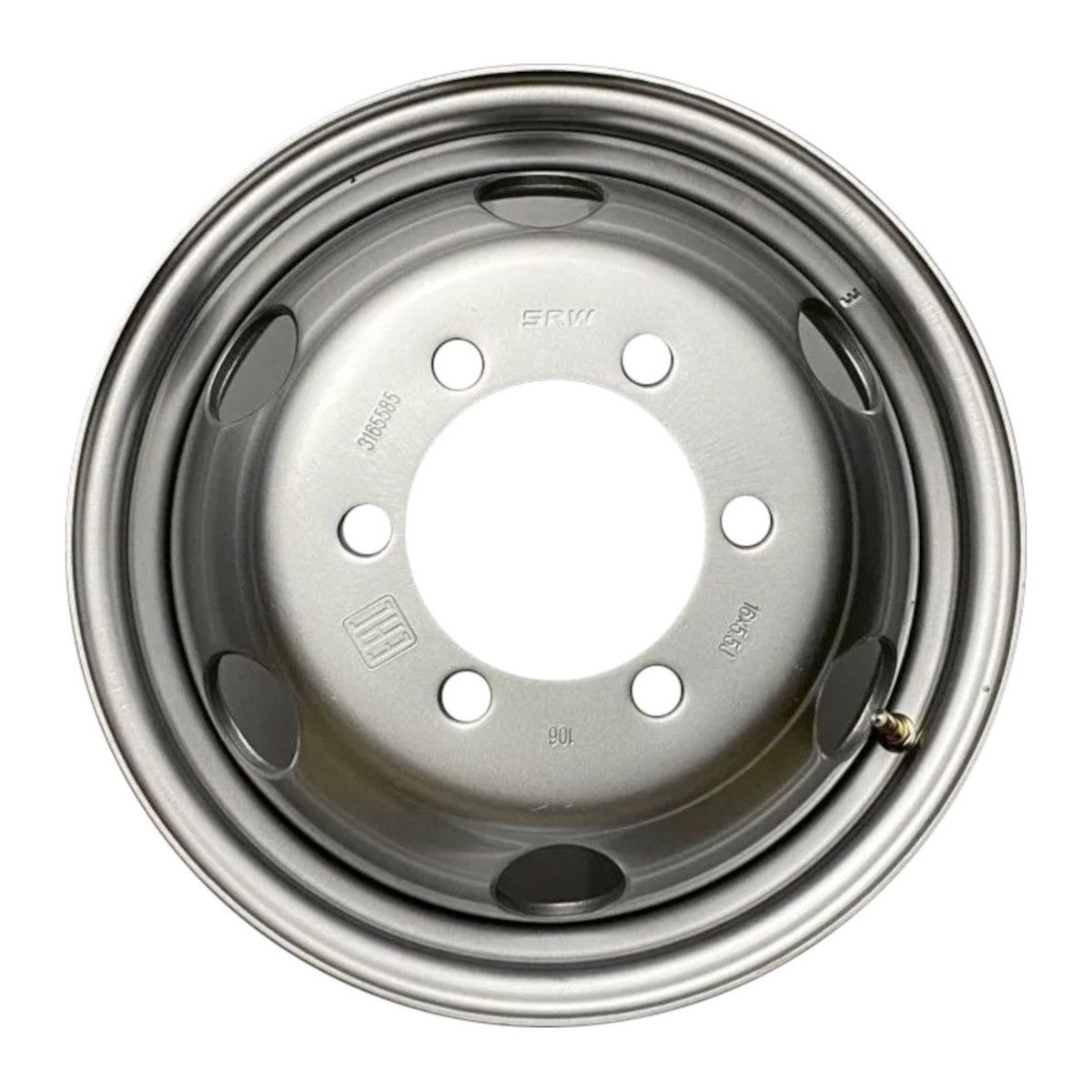 Штампованный диск SRW 3165588 5,5x16 6x170 DIA130  ET106  Silver