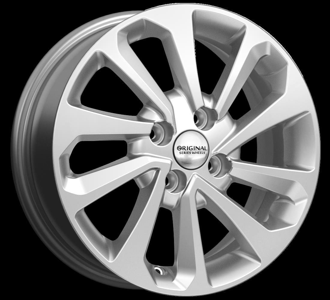 Литой диск Skad KL-320 6x15 4x100 DIA54,1  ET46  Серебристый