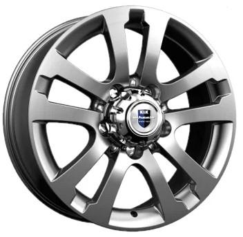 Литой диск K&K Сахара Patriot Дарк Платинум 7.0x18 5x139.7 DIA108,5  ET35  Серебристый
