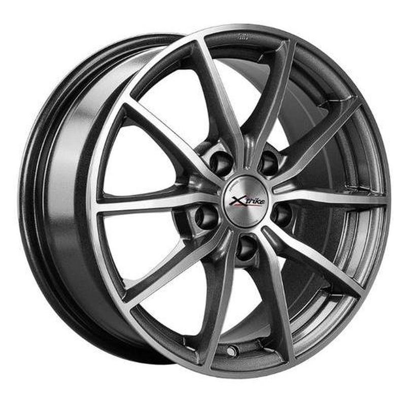 Литой диск Belgee S50-mg (X-111M HSB/FP) 6.5x15 5x114.3 DIA54.1  ET38  HSB/FP / Графитовый с алмазной проточкой