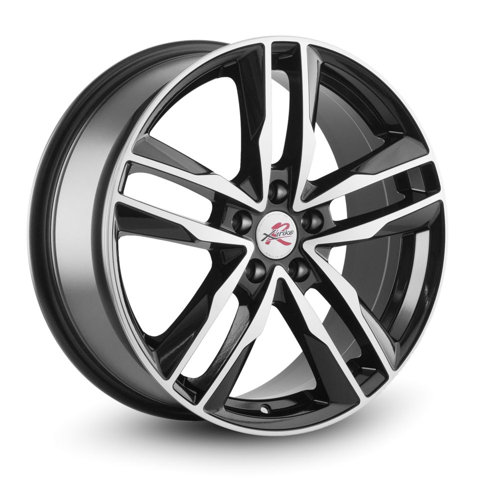 Литой диск XtrikeRST R128 7,5x18 5x114.3 DIA67,1  ET51  BK/FP