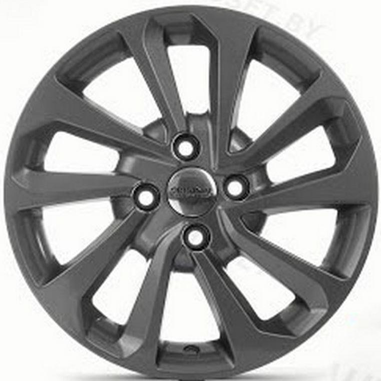 Литой диск Skad KL-320 6x15 4x100 DIA54,1  ET46  Графит