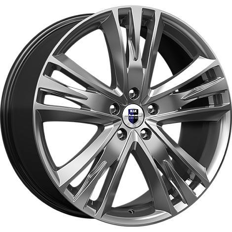 Литой диск K&K Атлас 8.5x20 5x120 DIA64.1  ET45  дарк платинум