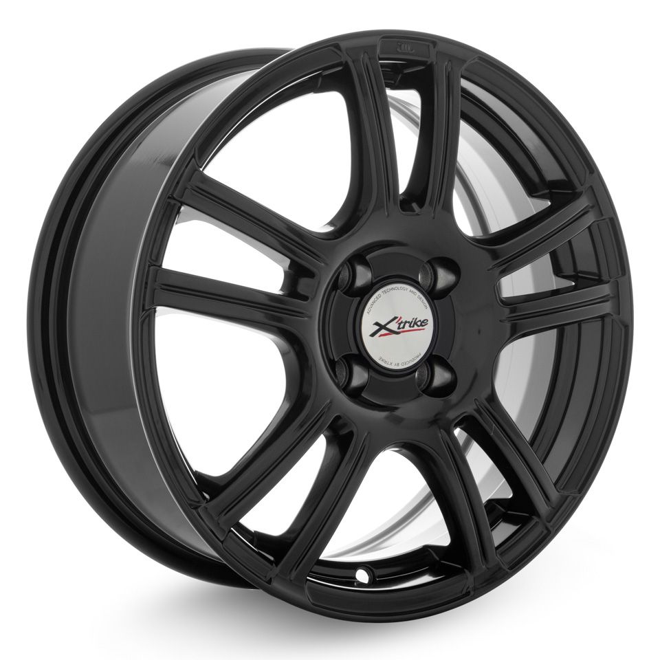 Литой диск X'trike X-105 6x15 4x108 DIA65.1  ET25  BK