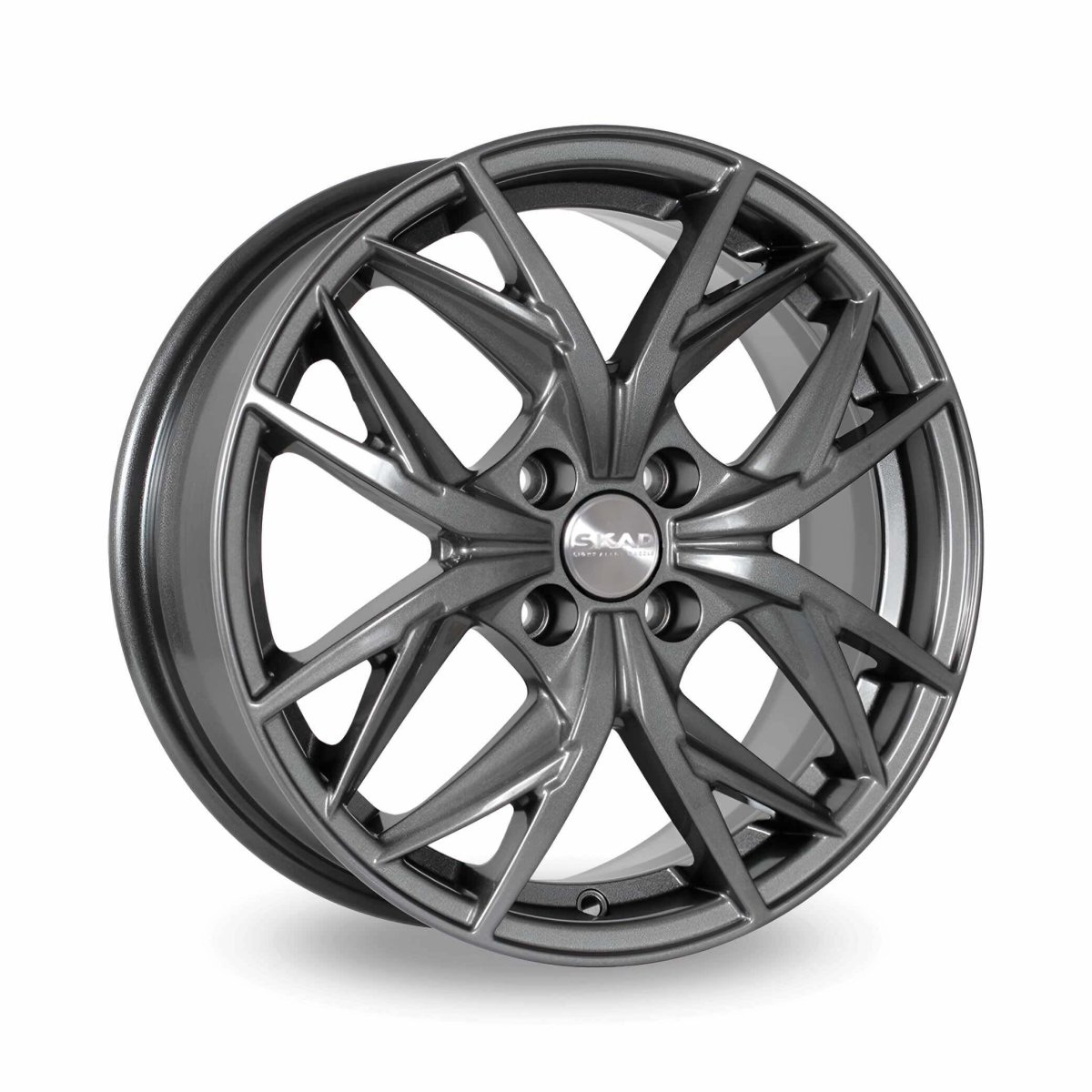 Литой диск Skad Асти (КЛ377) 6,50x16 4x100 DIA60,1  ET37  Графитовый