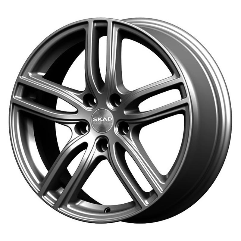 Литой диск Skad Брайтон-gr 7x17 5x114.3 DIA60,1  ET39  Графитовый