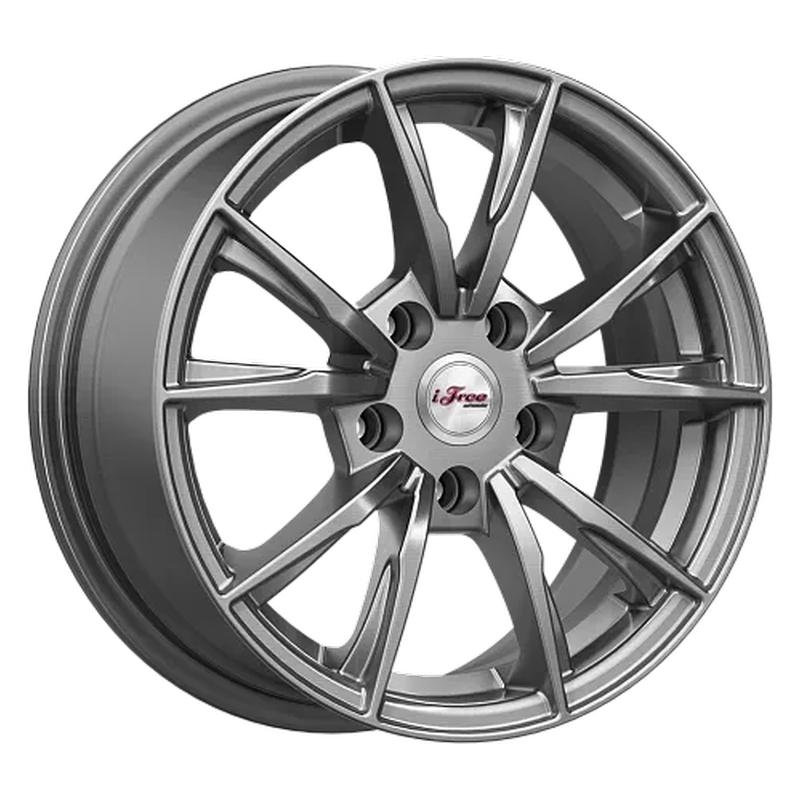 Литой диск iFree KC1055-hw Сион 6.5x15 5x110 DIA65.1  ET35  Хай вэй / Графитовый