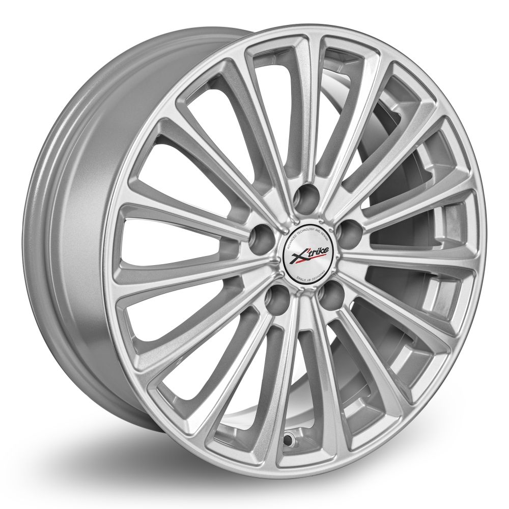 Литой диск X'trike X-136 7x17 5x112 DIA66,6  ET35  Насыщеный серебристый